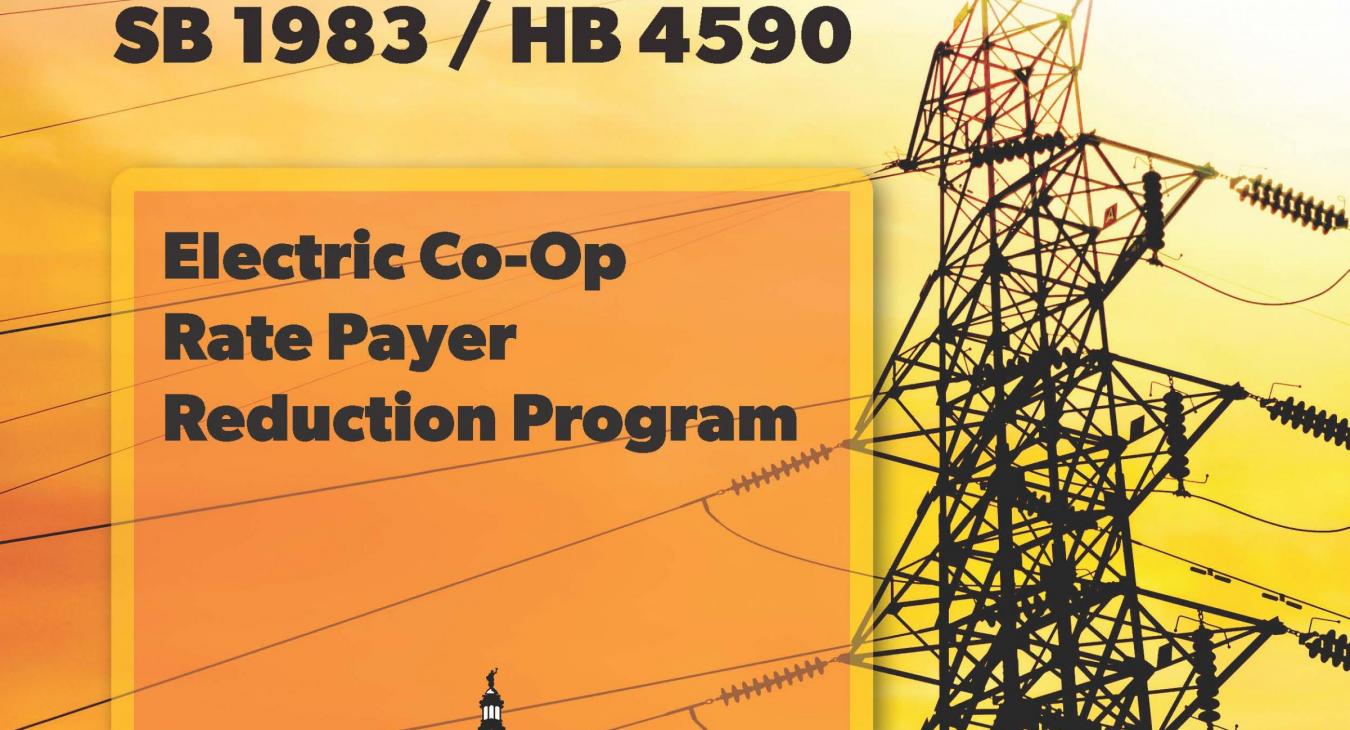 Electric Co-op rate payer reduction program image